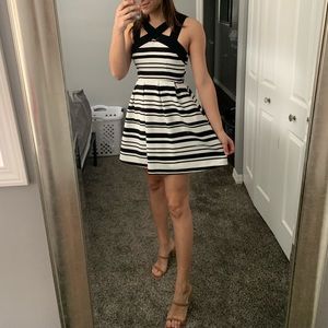 Black and White Striped Dress - “She + Sky” Brand